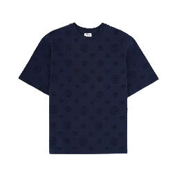 T-SHIRT WITH MONOGRAM DETAILS