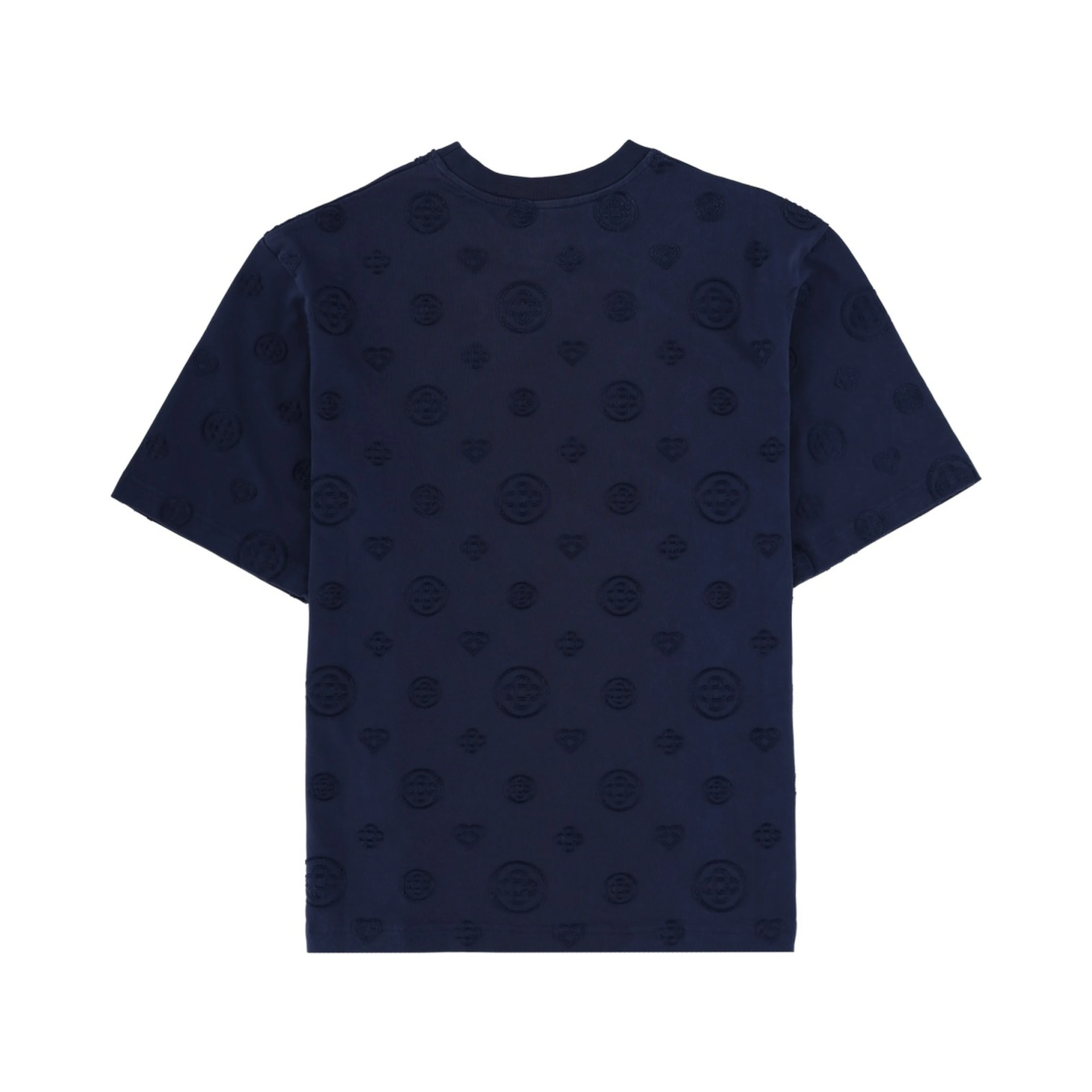 T-SHIRT WITH MONOGRAM DETAILS