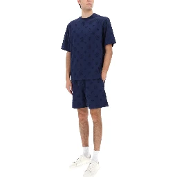 T-SHIRT WITH MONOGRAM DETAILS