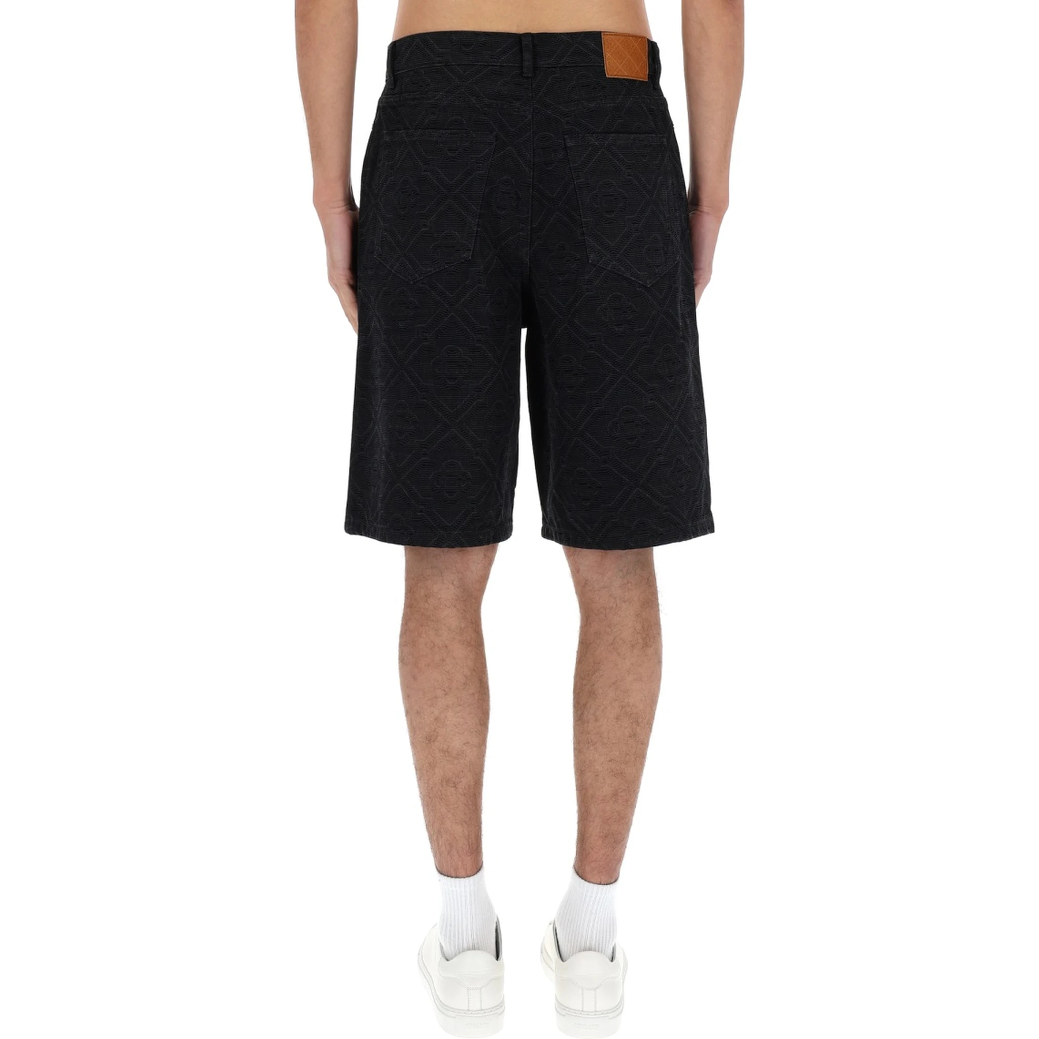 "LASER MONOGRAM" SHORTS