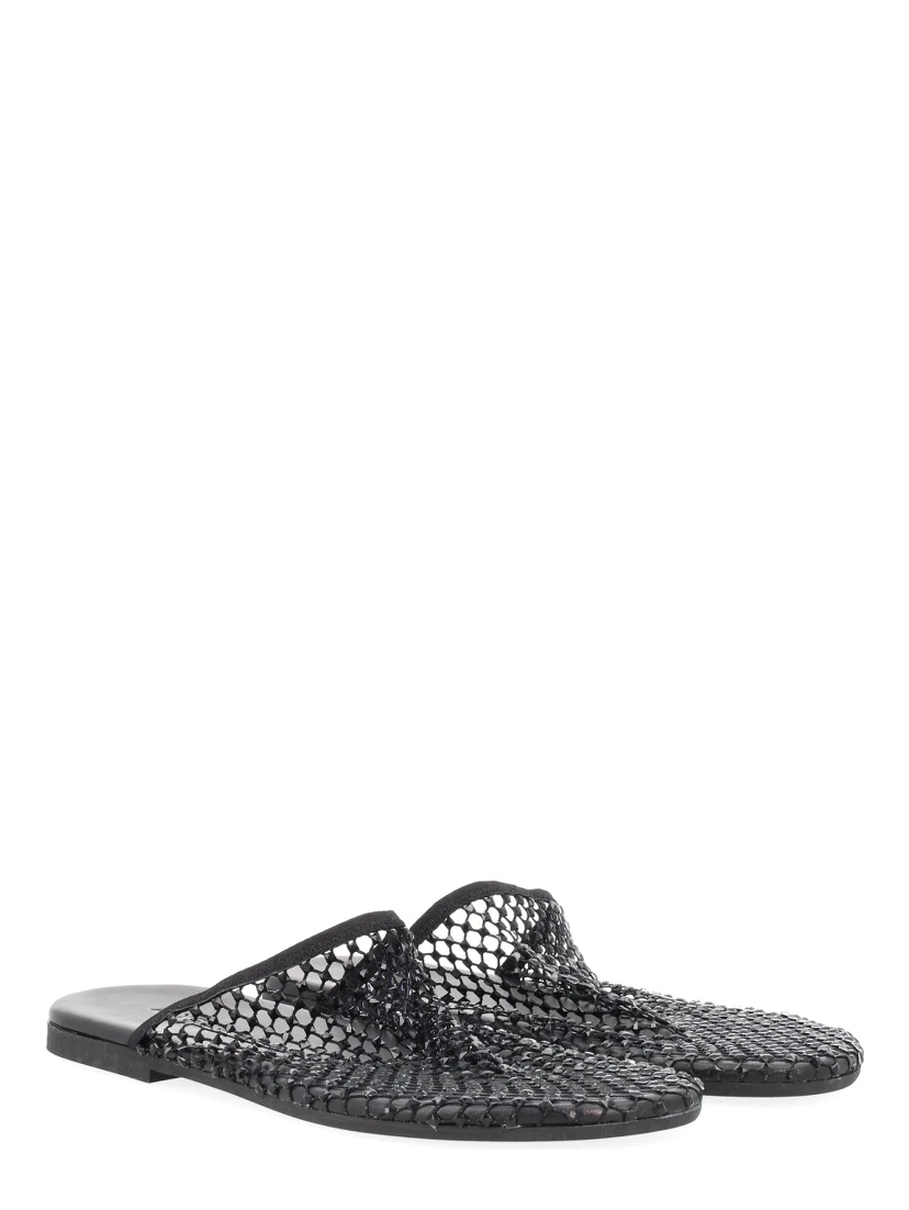 MULE SHOE WITH RHINESTONES