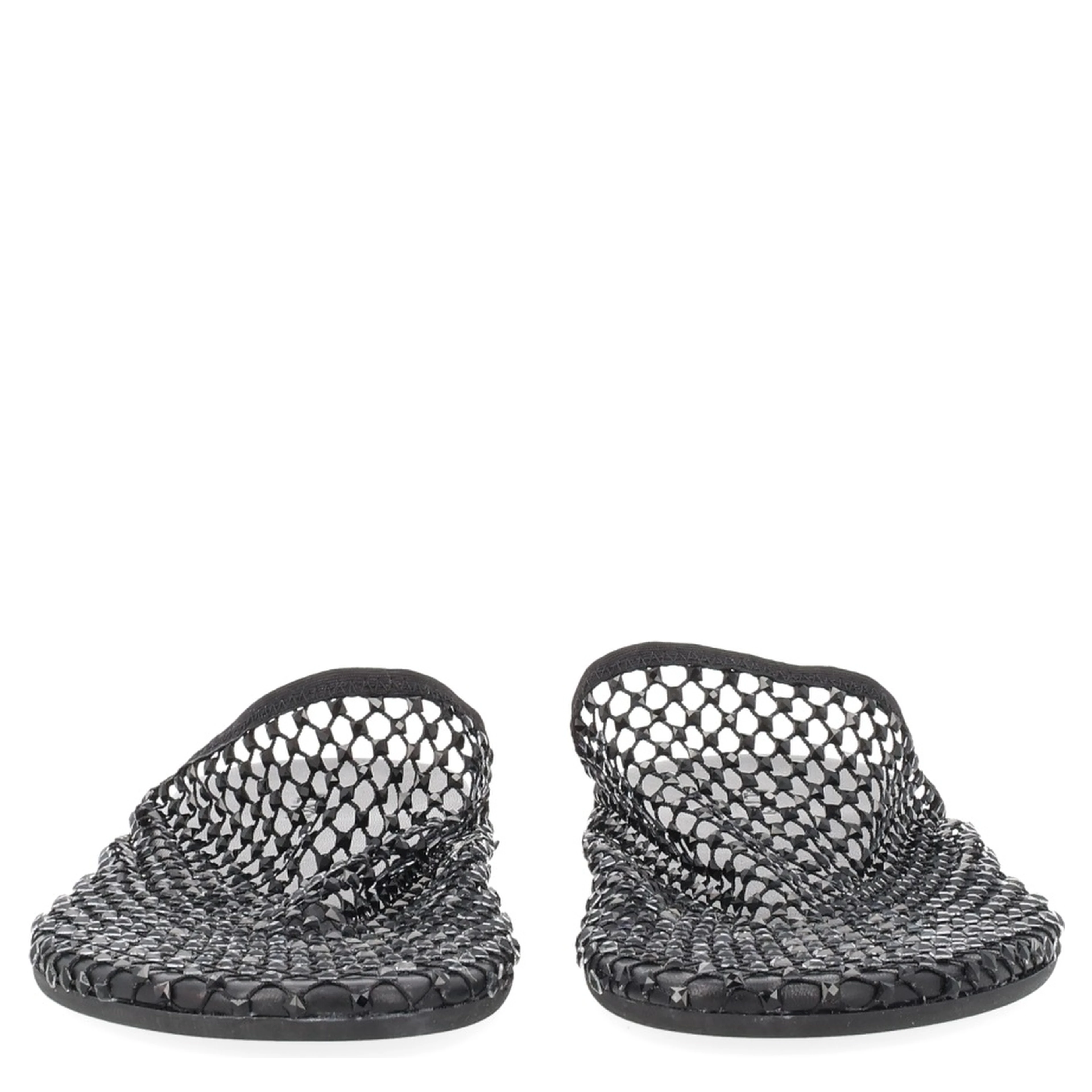 MULE SHOE WITH RHINESTONES