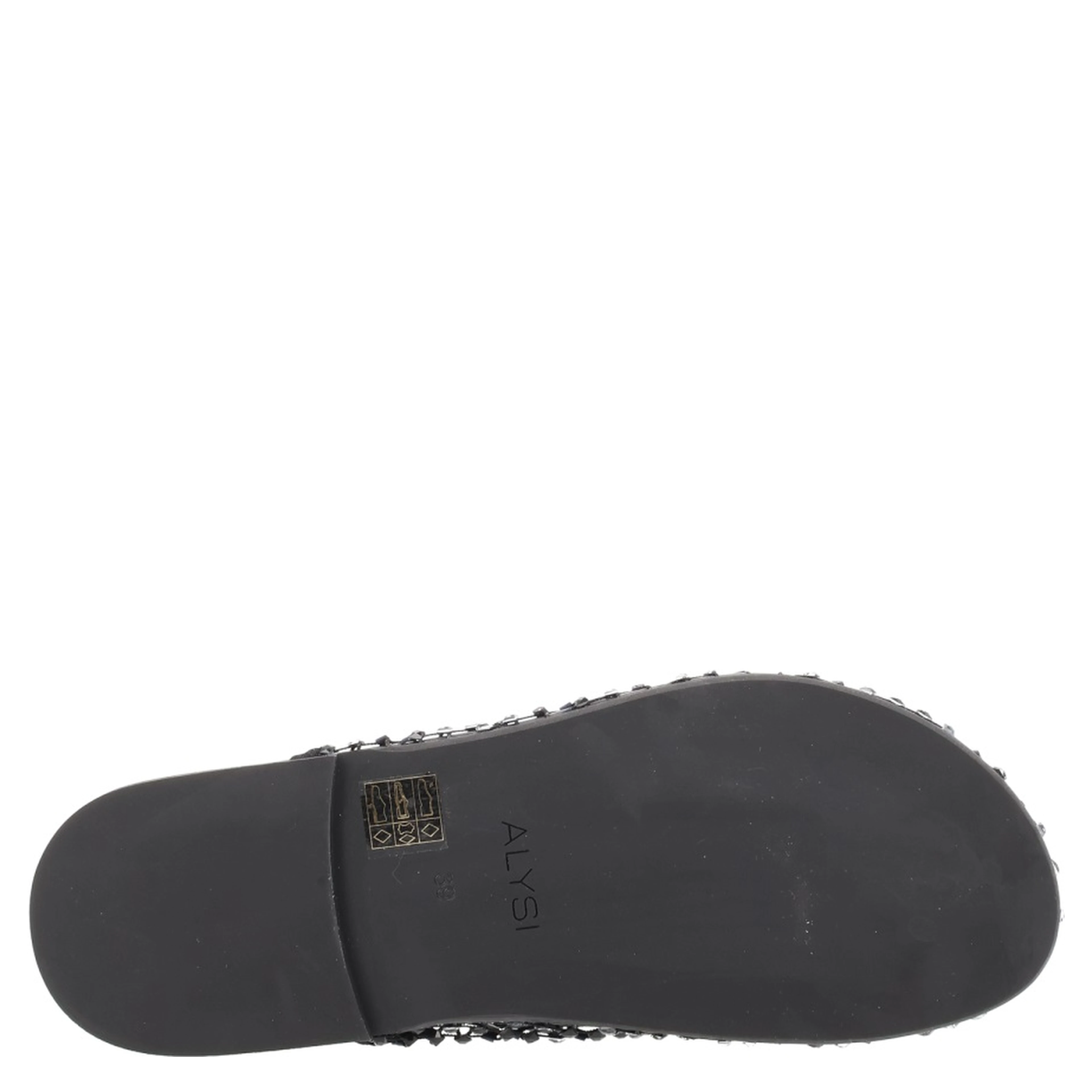 MULE SHOE WITH RHINESTONES