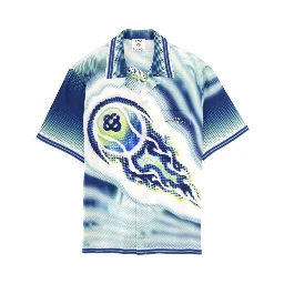"FLAMING TENNIS BALL" SHIRT