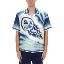 "FLAMING TENNIS BALL" SHIRT