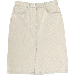 DENIM MIDI SKIRT