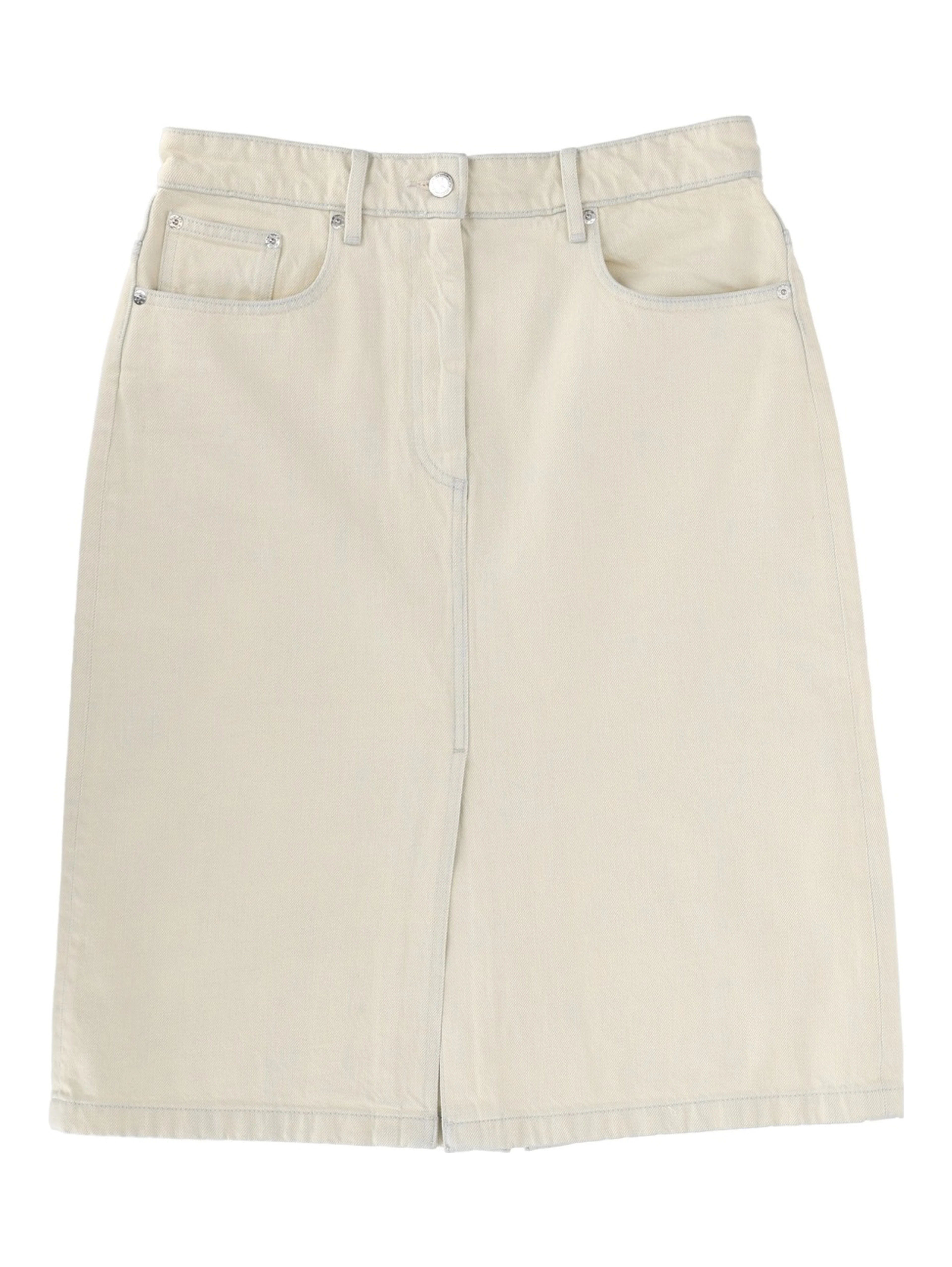 DENIM MIDI SKIRT