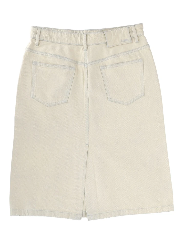 DENIM MIDI SKIRT alternative