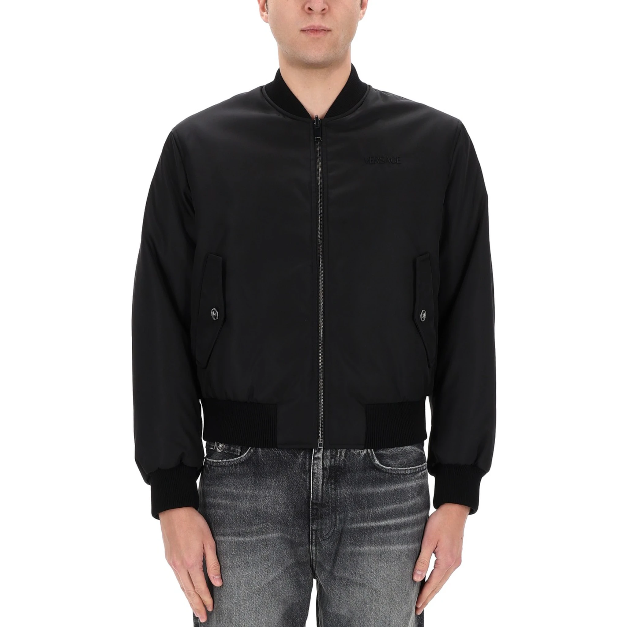 REVERSIBLE BOMBER JACKET