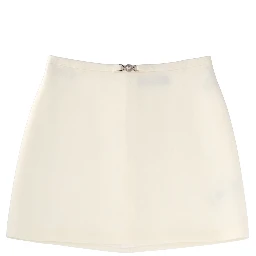 VIRGIN WOOL MINISKIRT