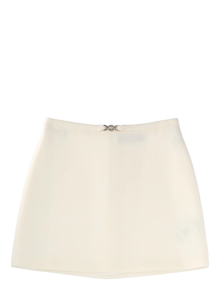 VIRGIN WOOL MINISKIRT