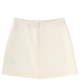 VIRGIN WOOL MINISKIRT