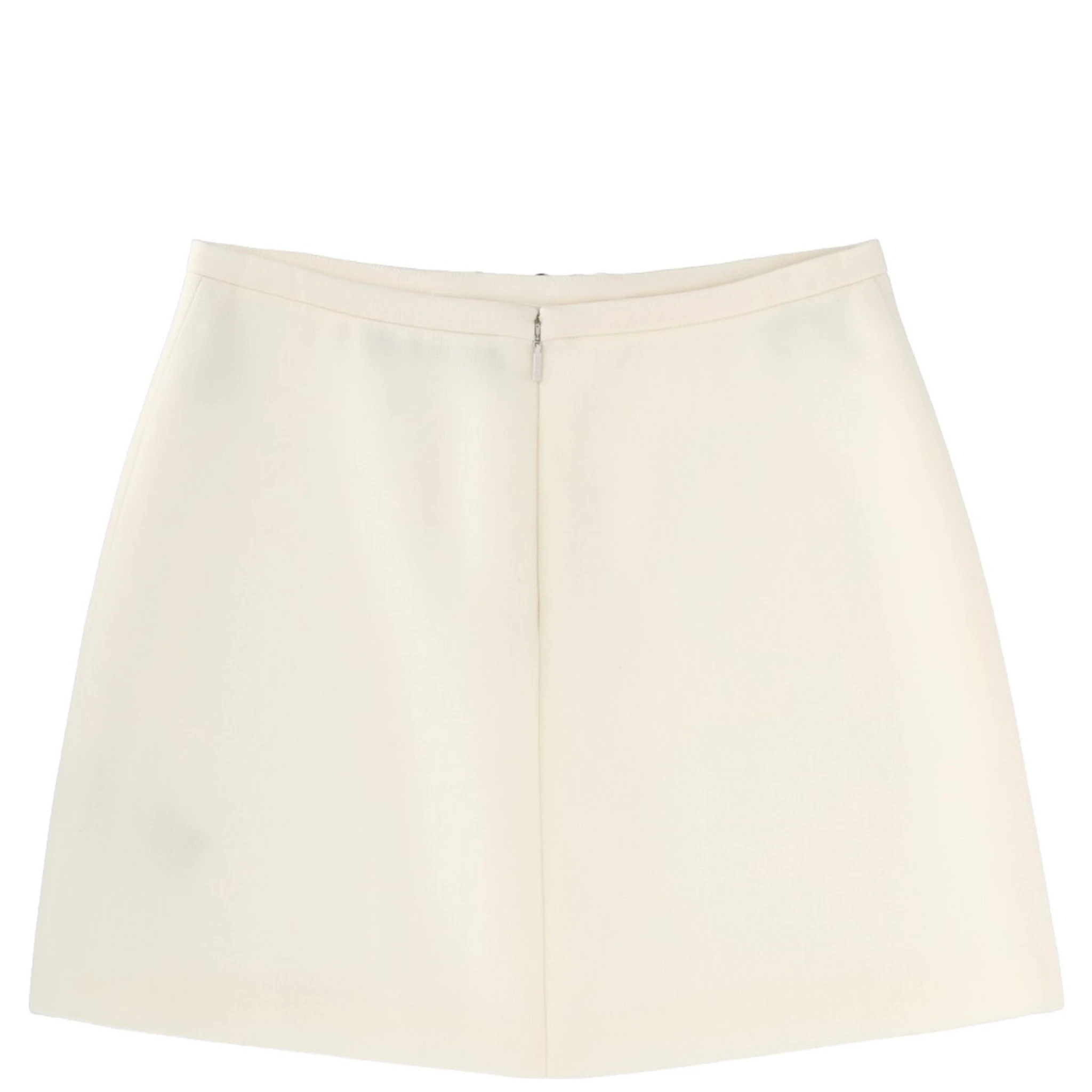 VIRGIN WOOL MINISKIRT