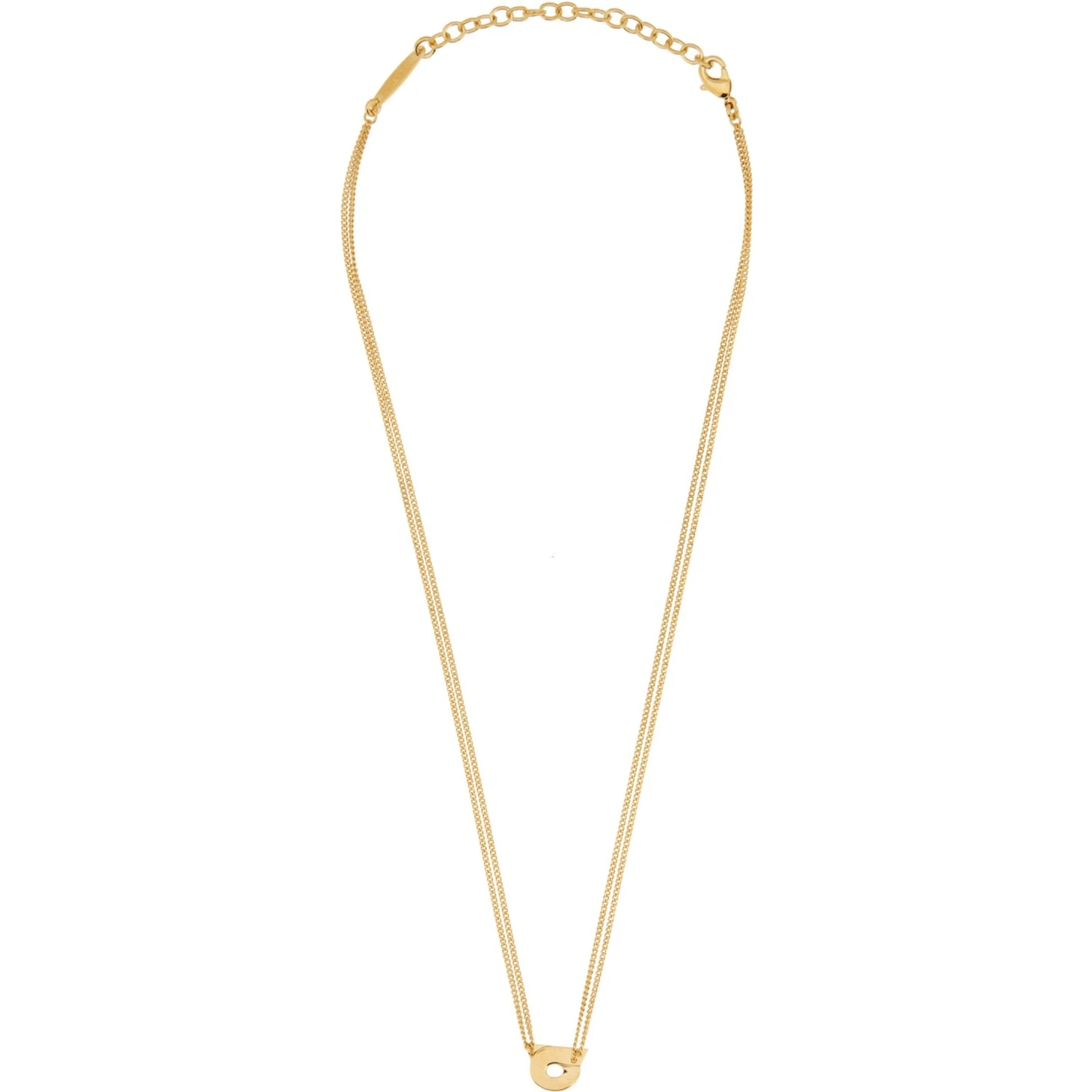"HOOKS" PENDANT NECKLACE