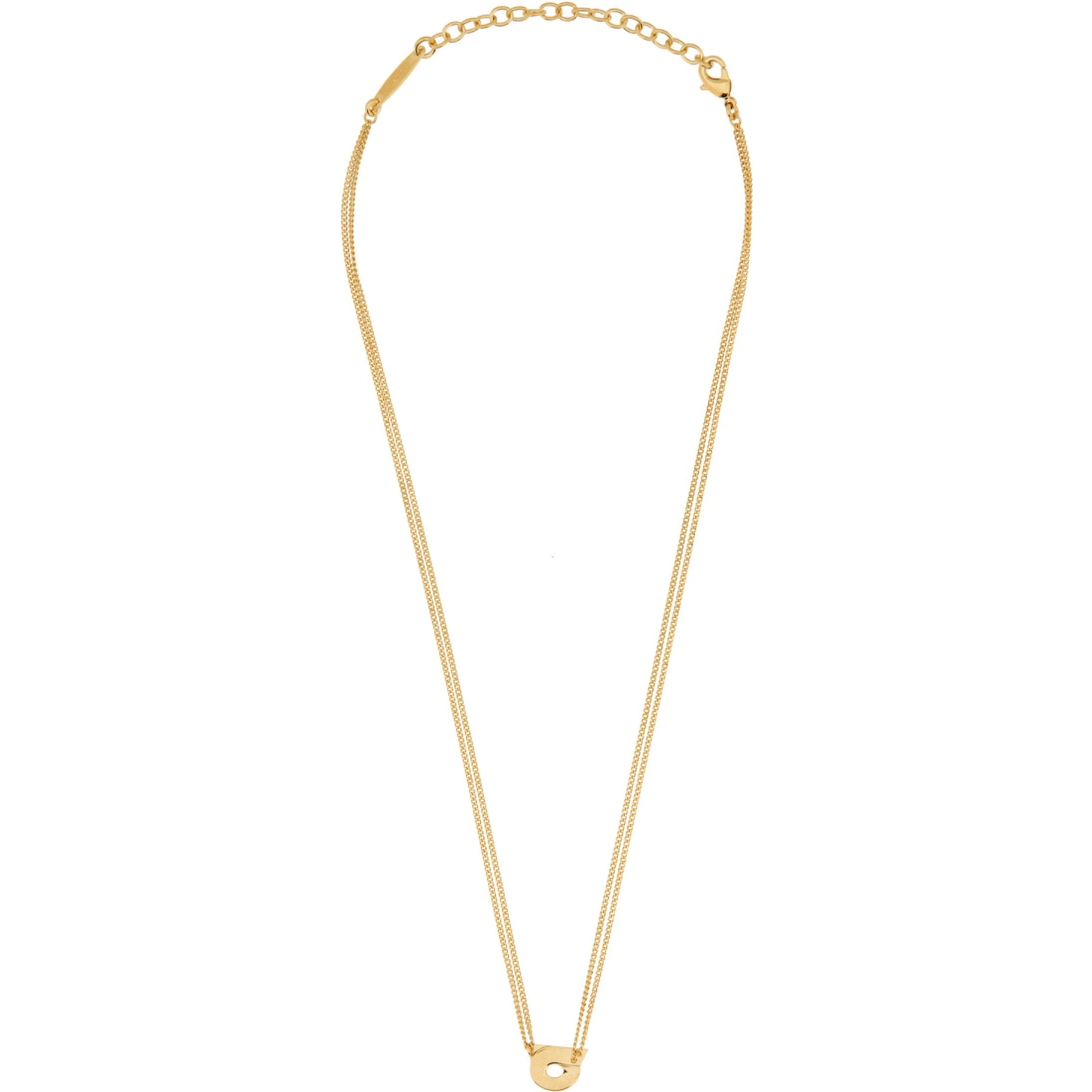 "HOOKS" PENDANT NECKLACE