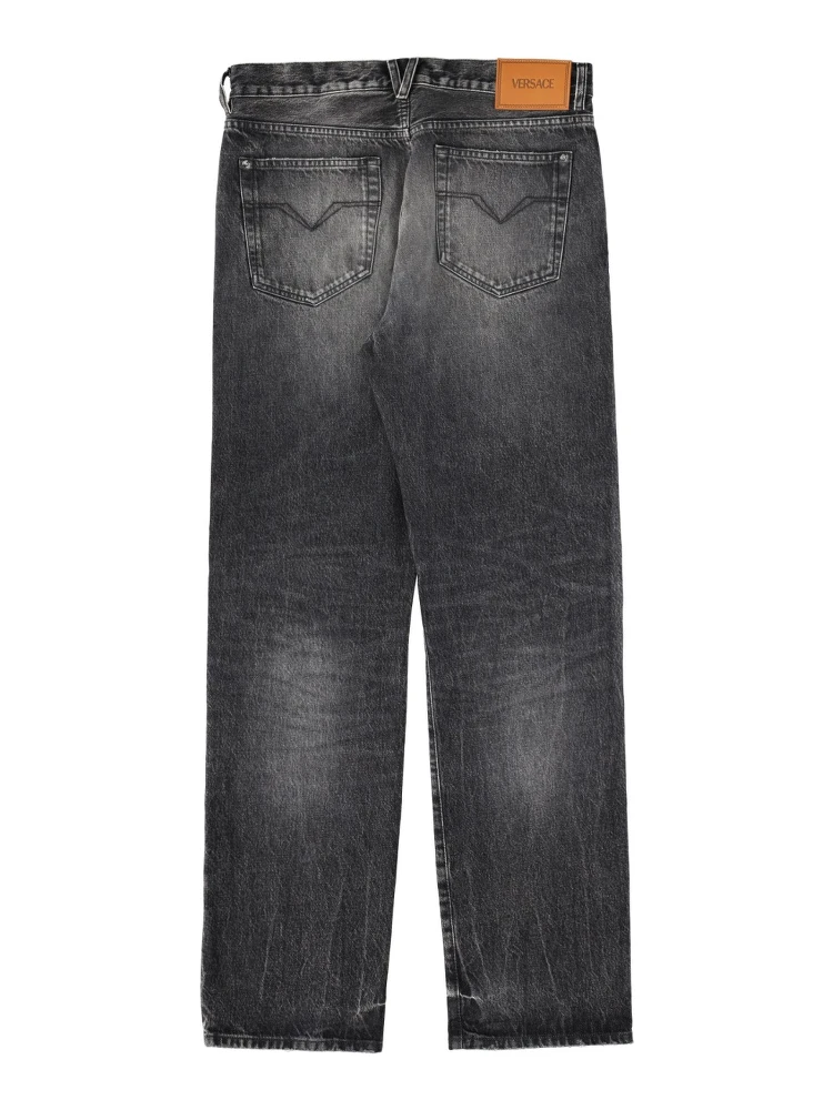 JEANS WITH "MEDUSA" DETAIL alternative