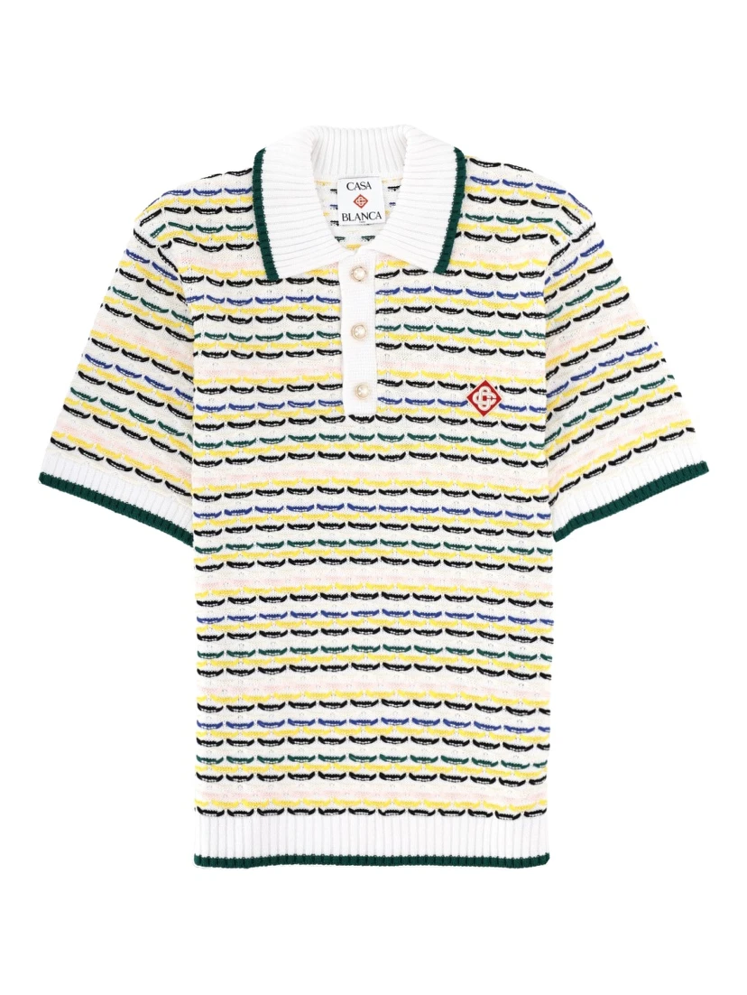 KNITTED POLO.