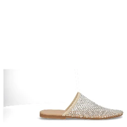 MULE SHOE WITH RHINESTONES