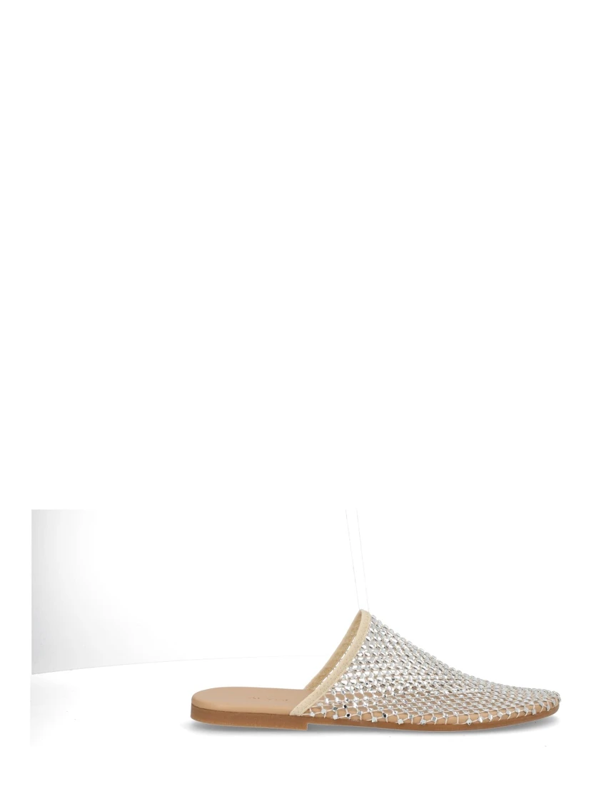 MULE SHOE WITH RHINESTONES