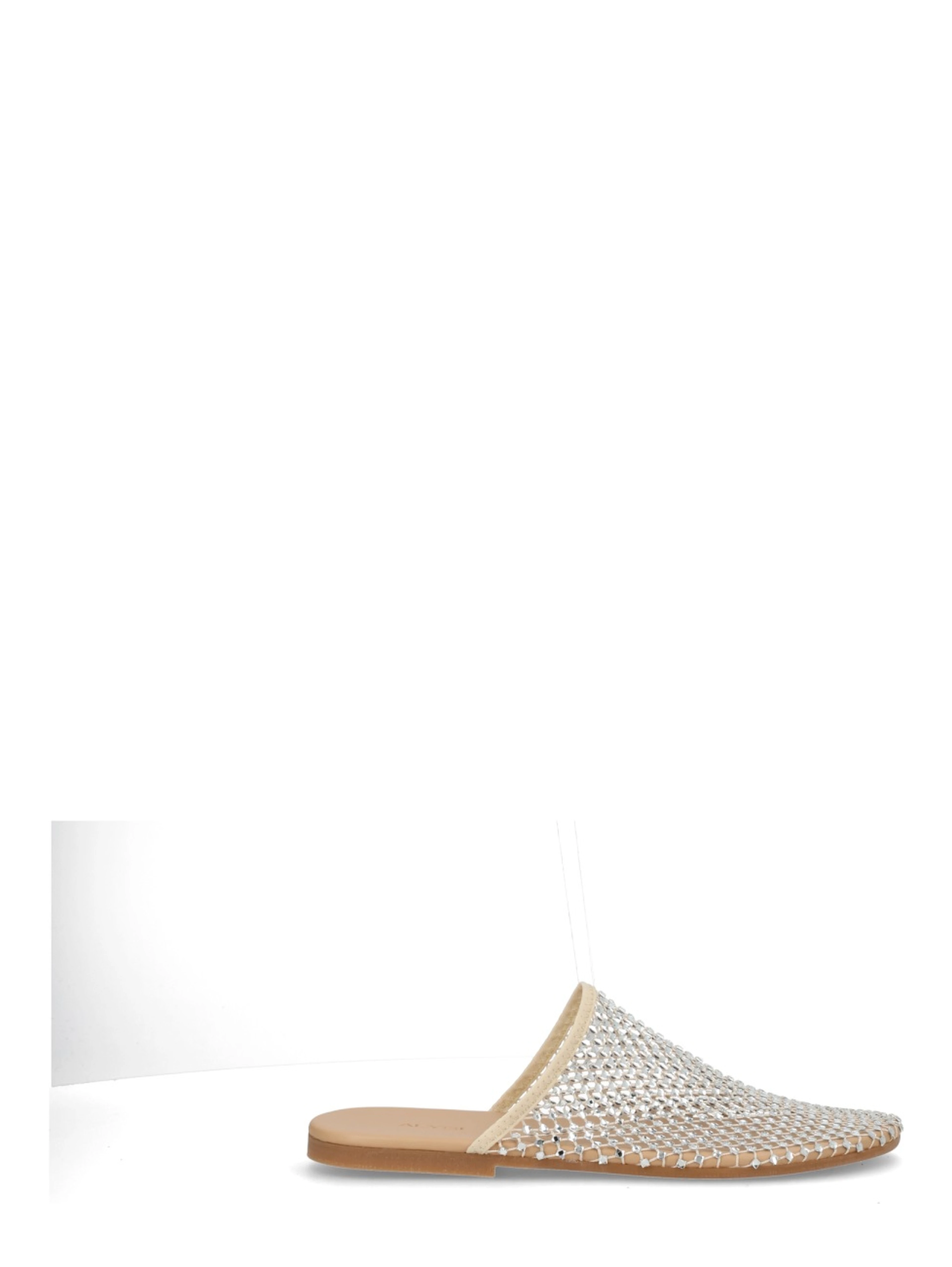 MULE SHOE WITH RHINESTONES