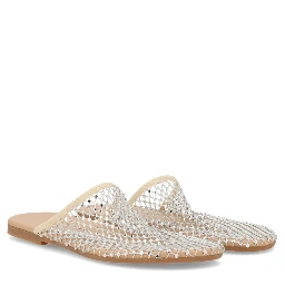 MULE SHOE WITH RHINESTONES