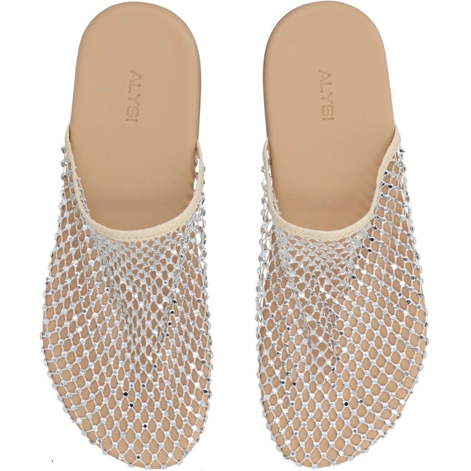 MULE SHOE WITH RHINESTONES