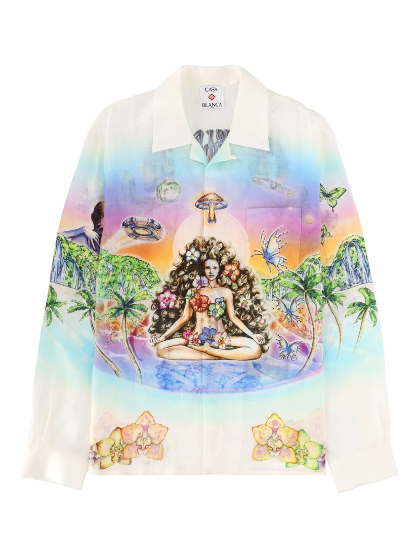 "INNOCENCE" SHIRT WITH PRINT