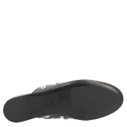 LEATHER SLIPPER WITH STUDS