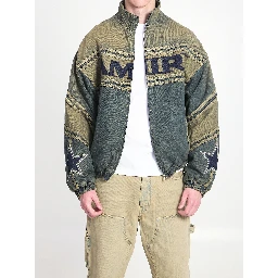 Sport denim Track jacket