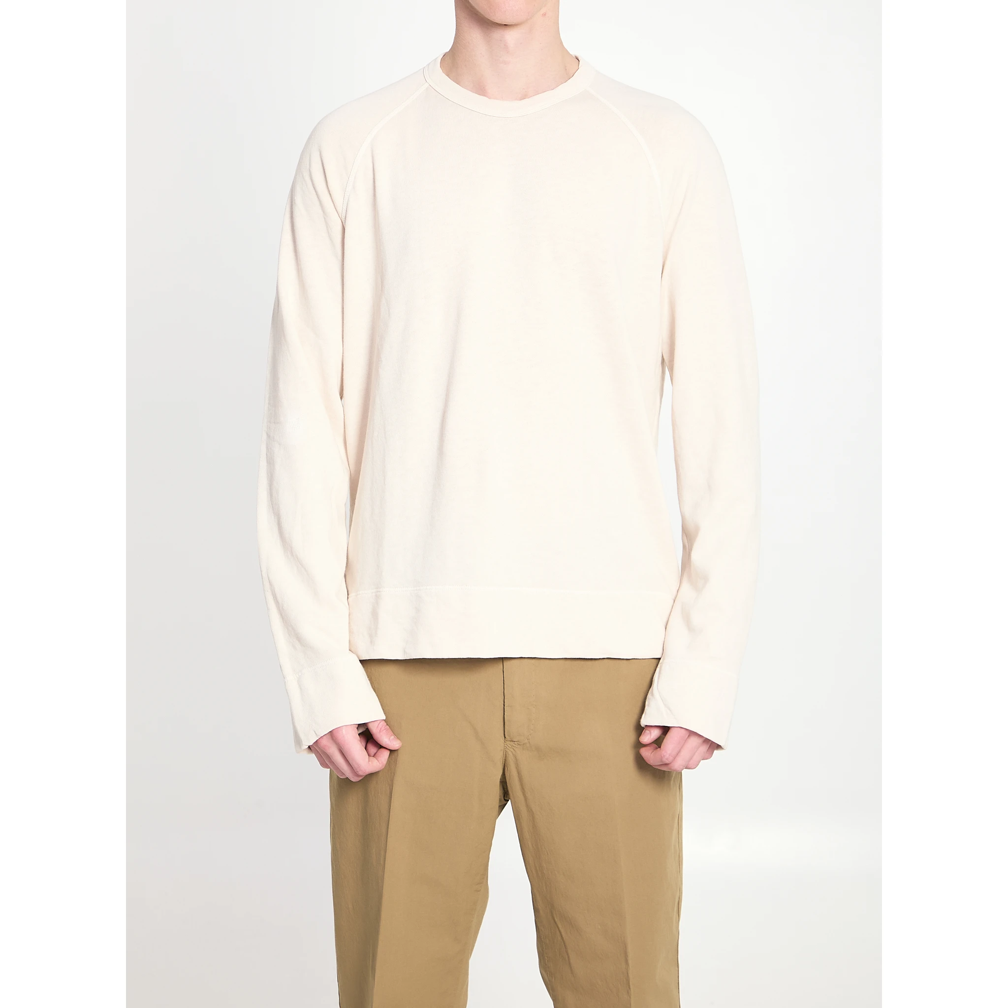 Cotton crewneck sweatshirt