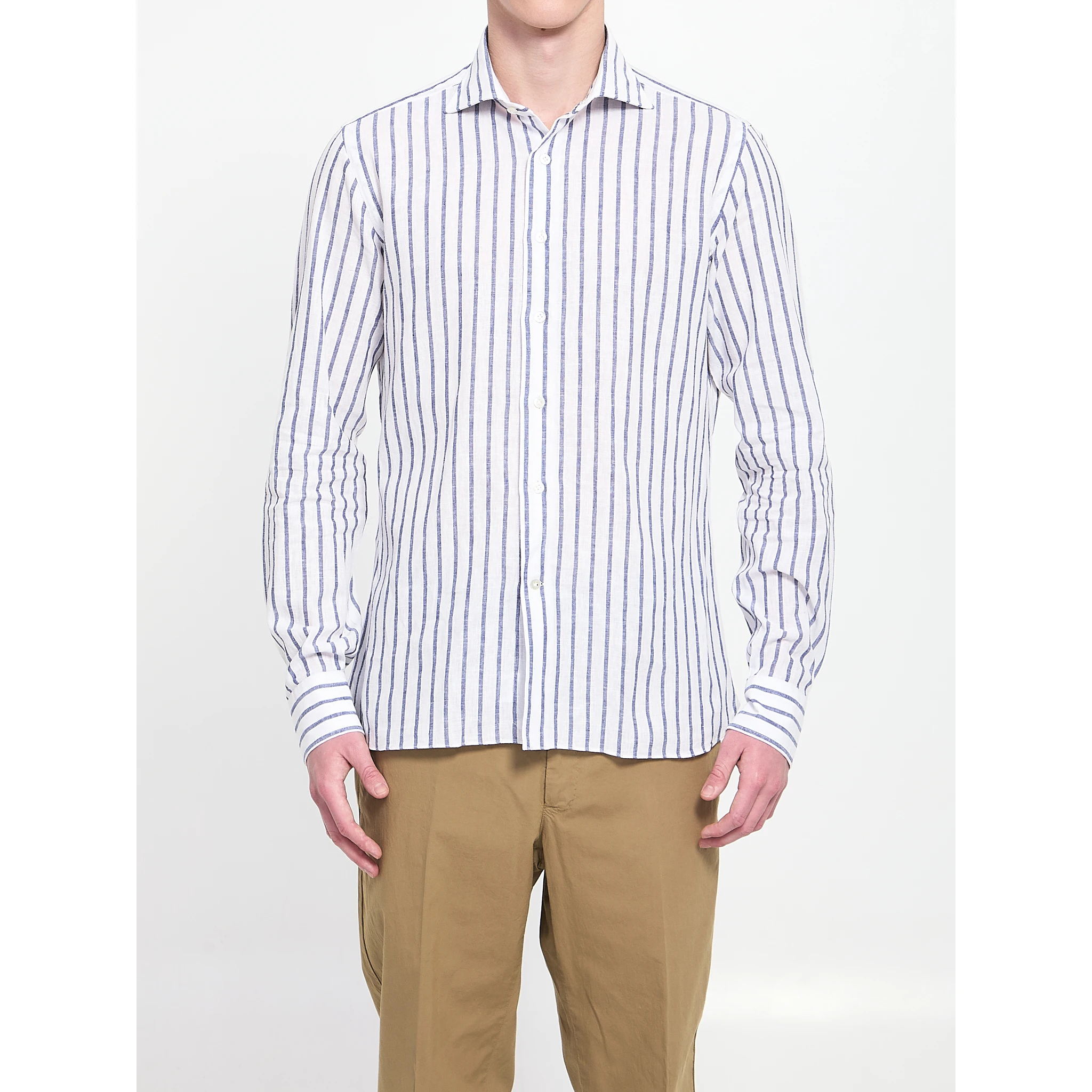 Striped Marechiaro shirt in cotton