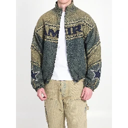 Sport denim Track jacket