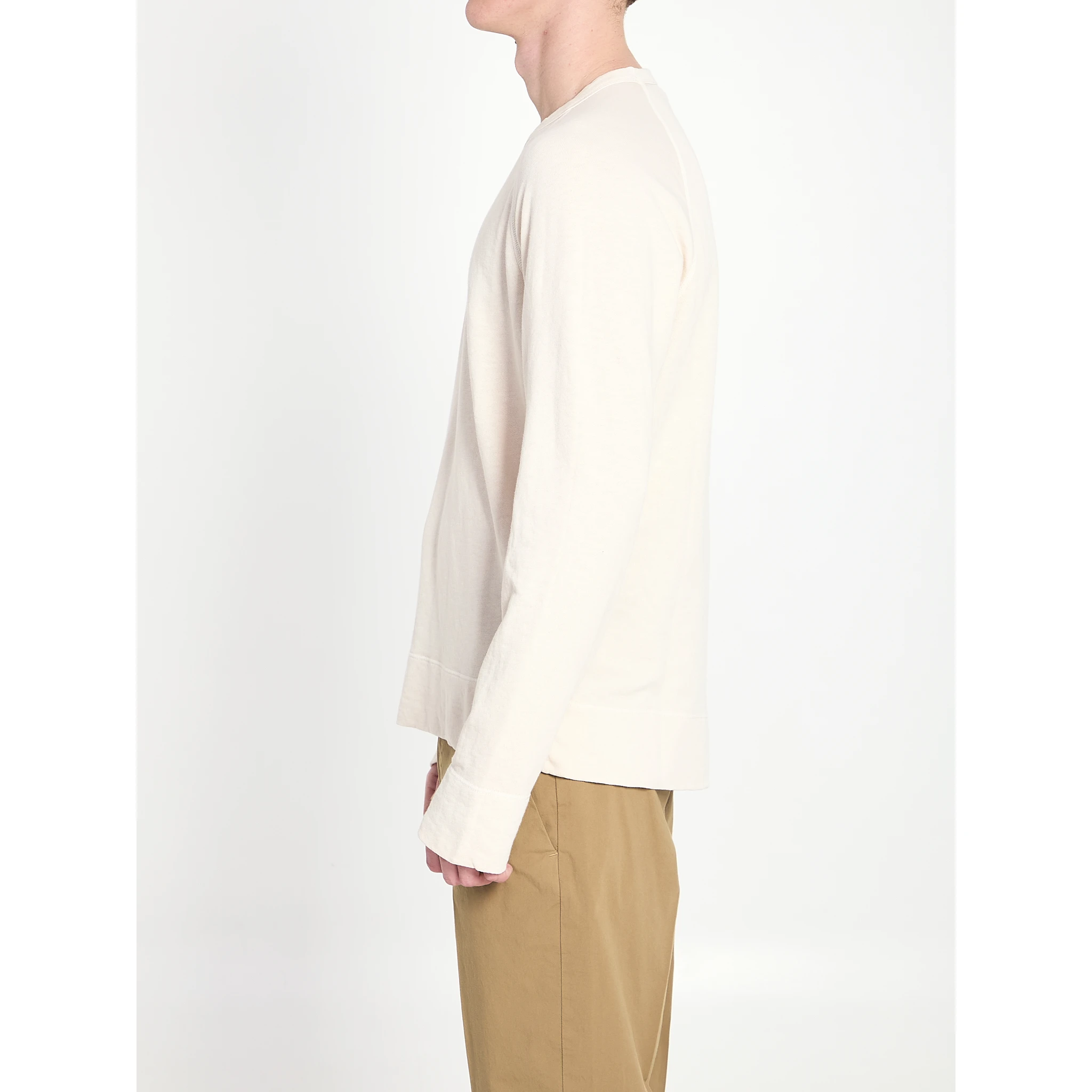 Cotton crewneck sweatshirt