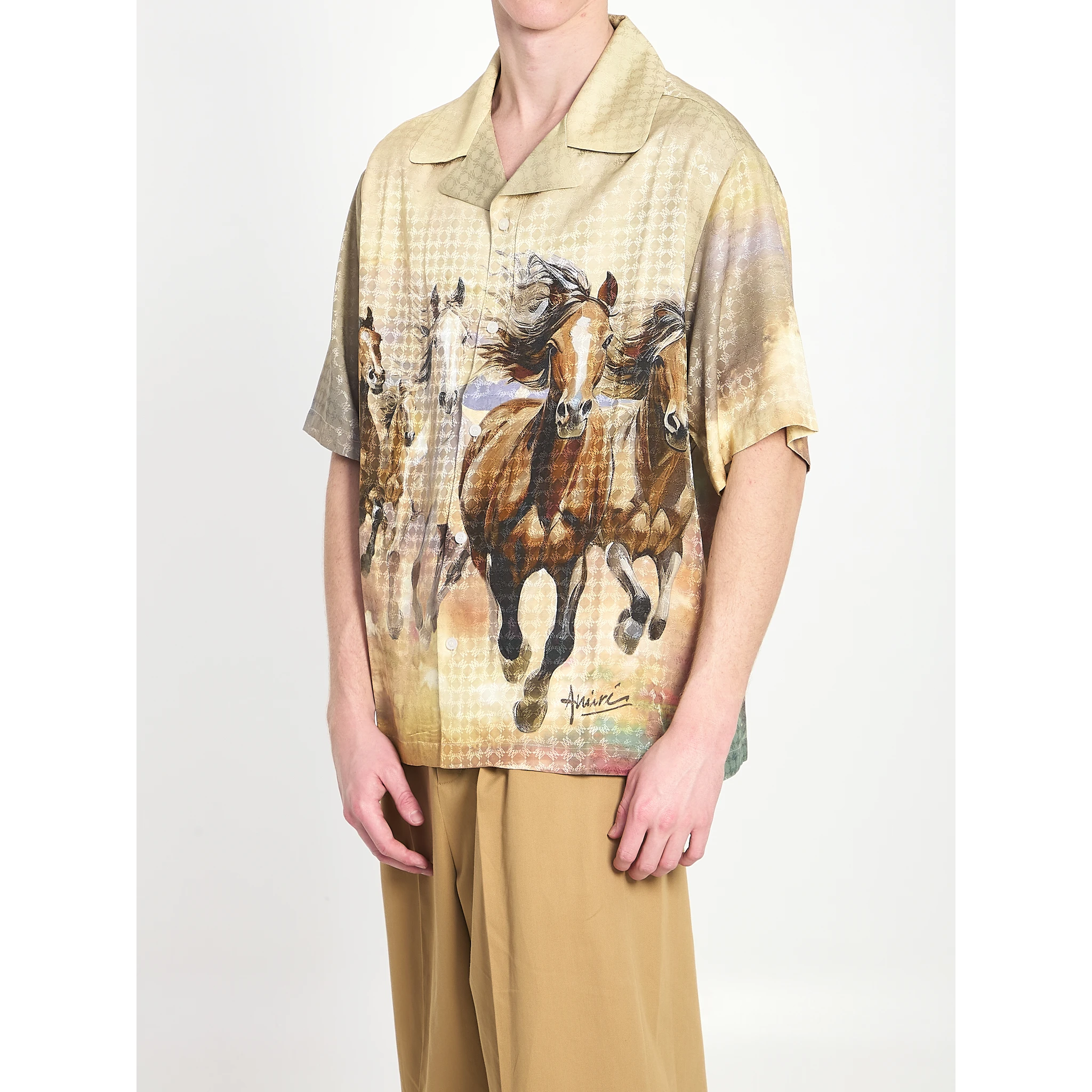 Horses print shirt