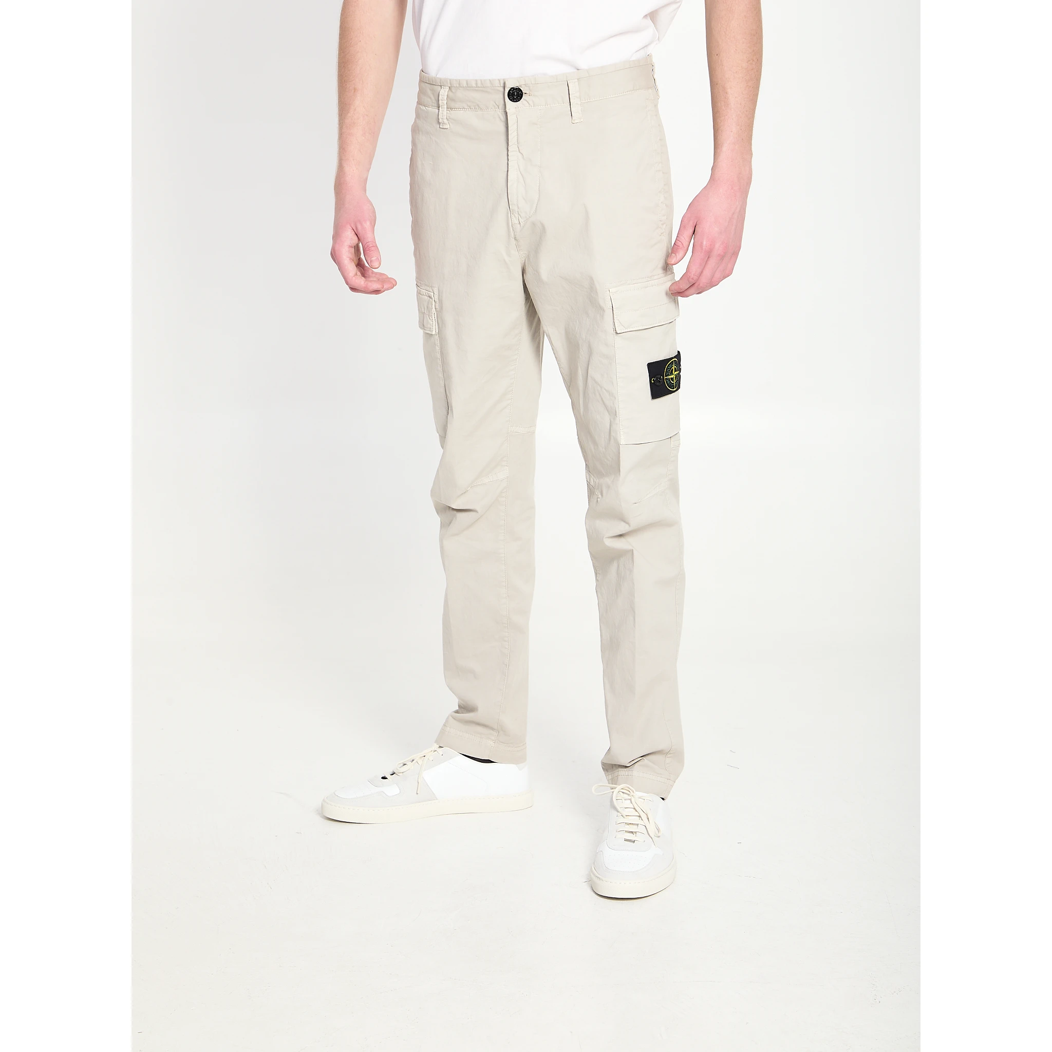 Regular tapered cargo pants