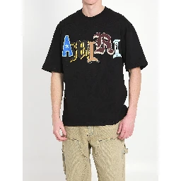 Varsity patch oversized T-shirt