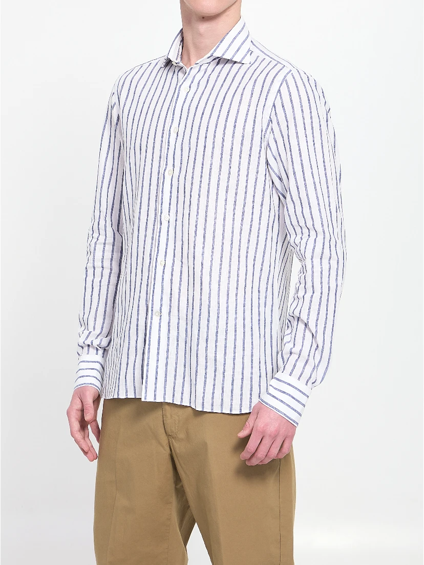 Striped Marechiaro shirt in cotton