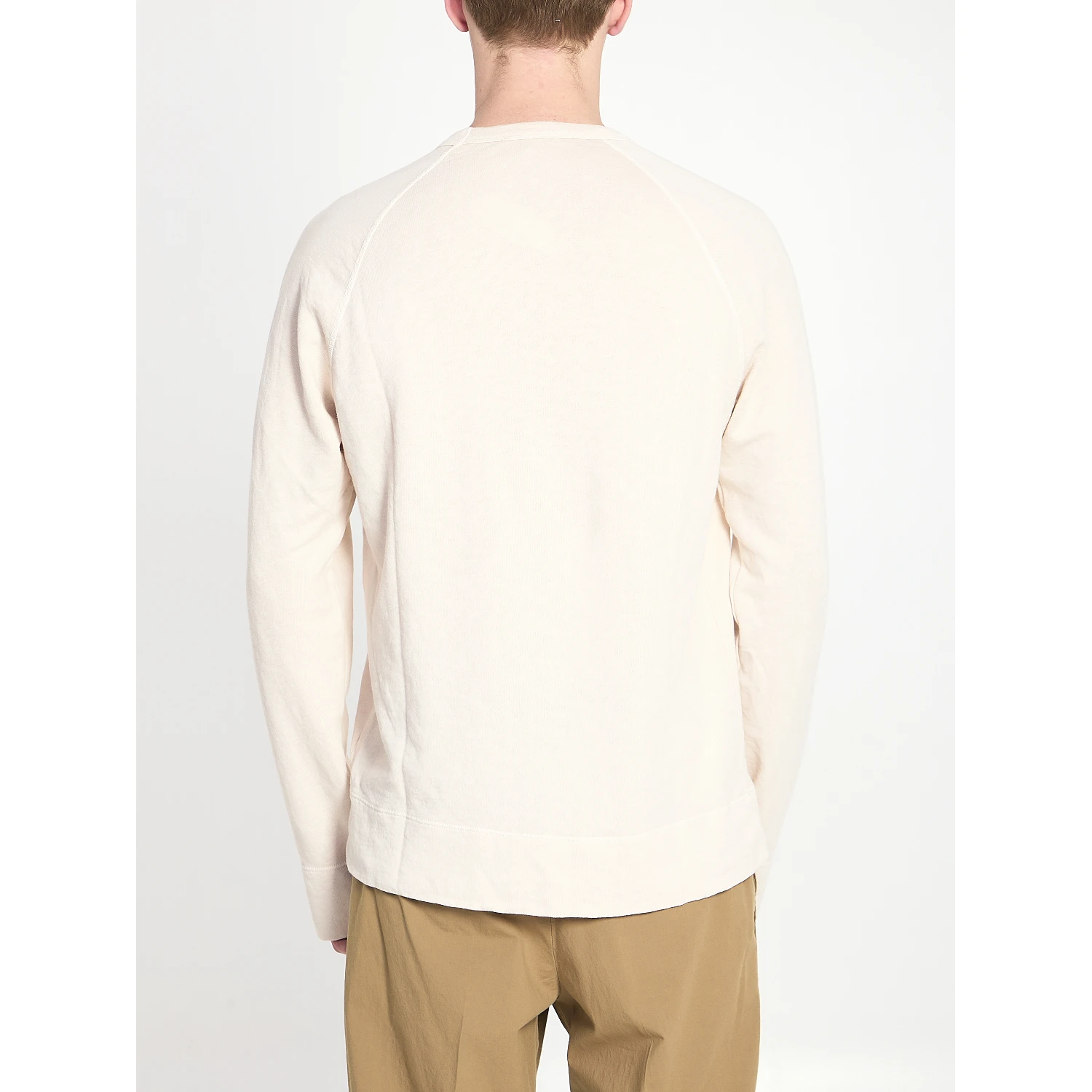 Cotton crewneck sweatshirt