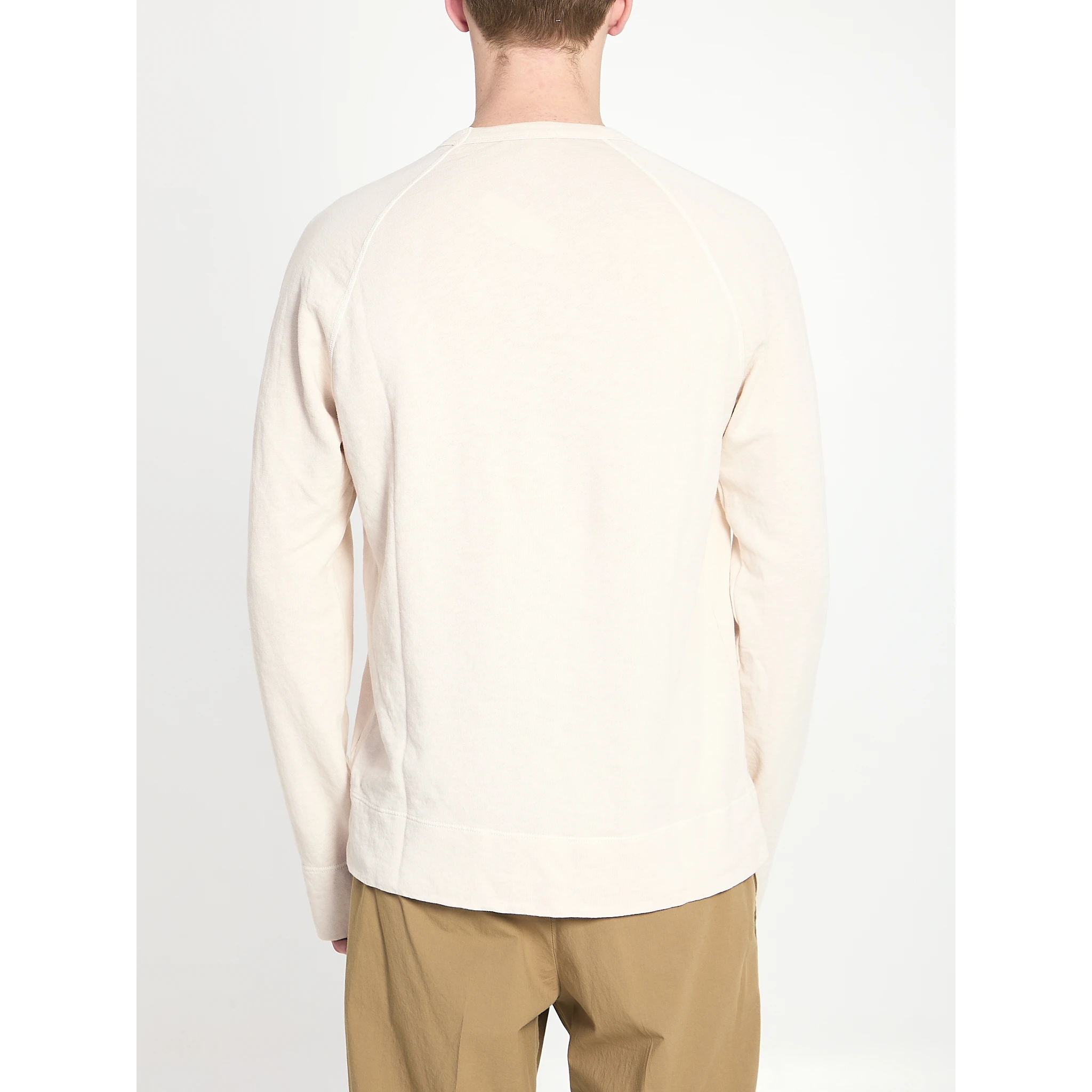 Cotton crewneck sweatshirt
