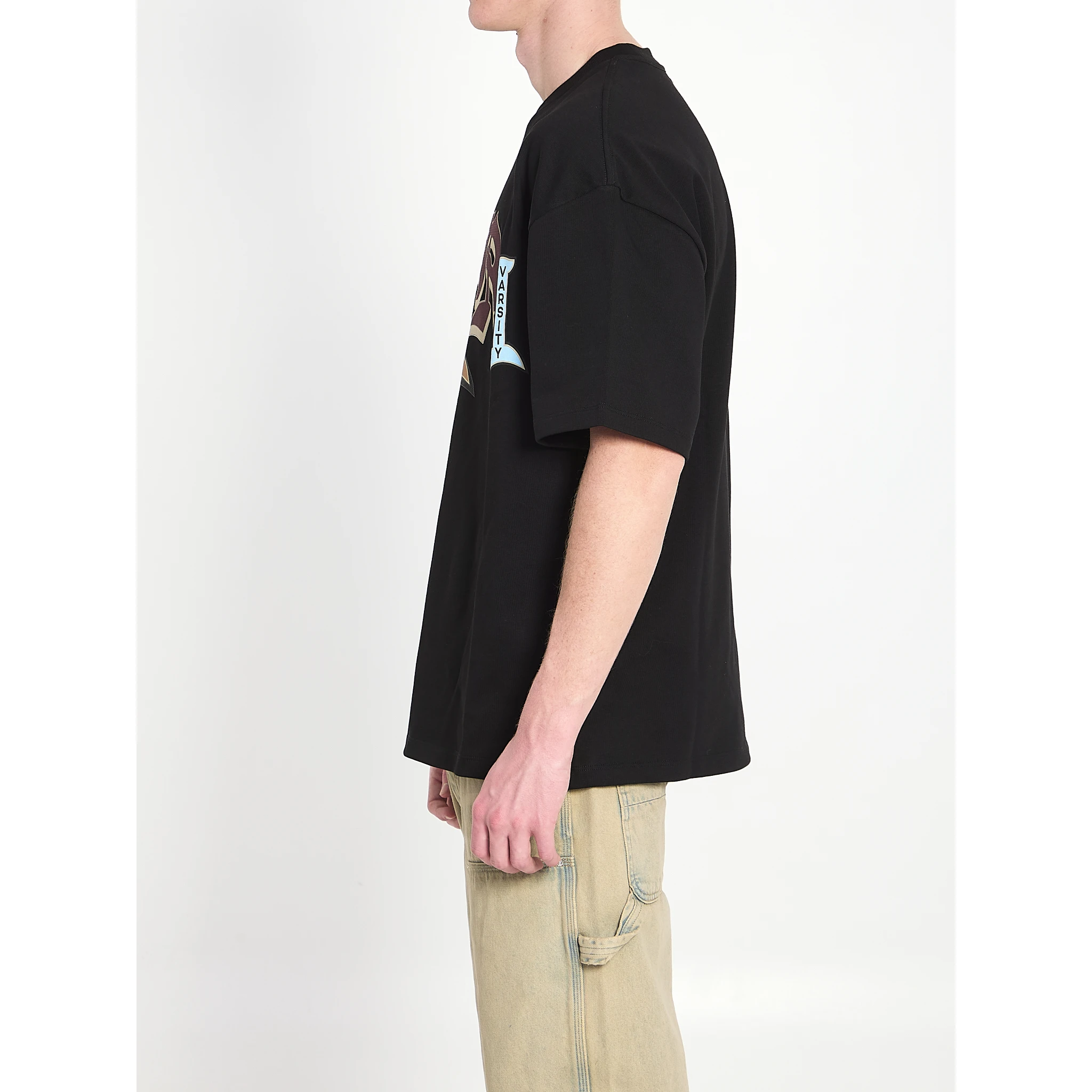 Varsity patch oversized T-shirt