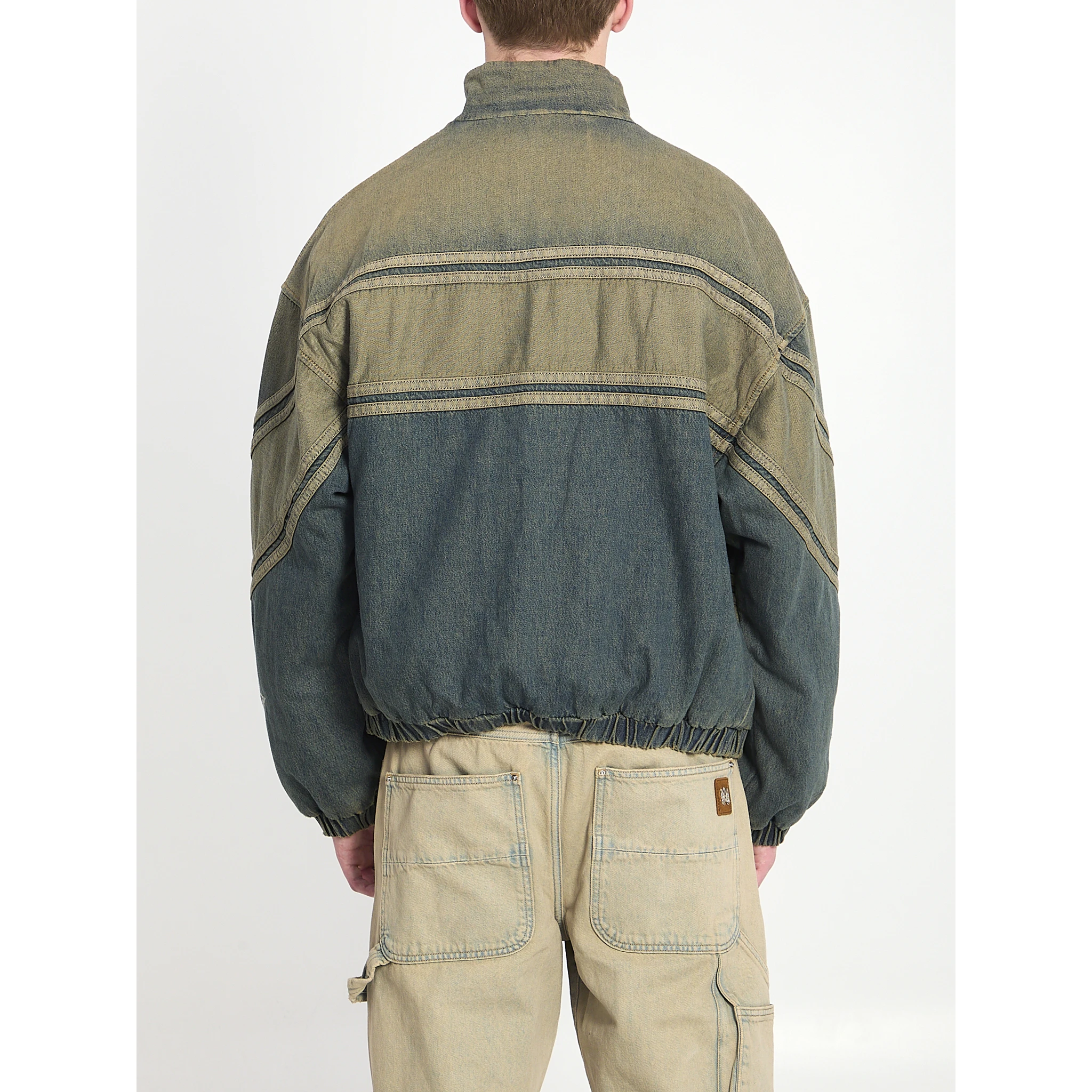 Sport denim Track jacket