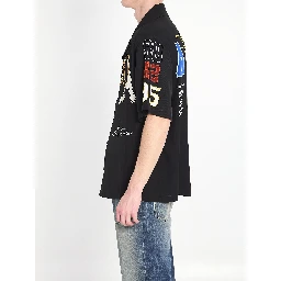Varsity patch oversized shirt