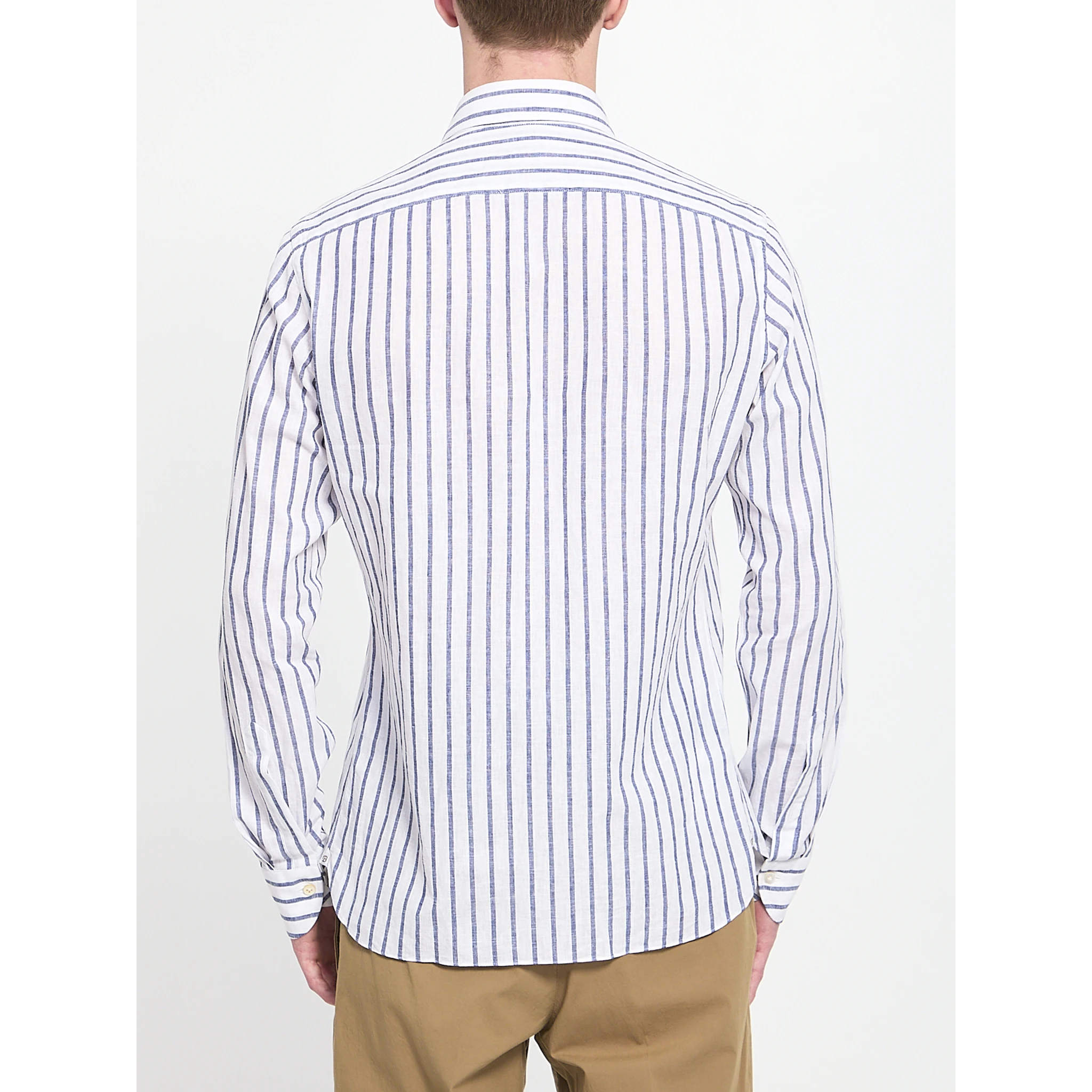 Striped Marechiaro shirt in cotton