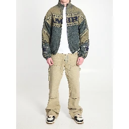 Sport denim Track jacket