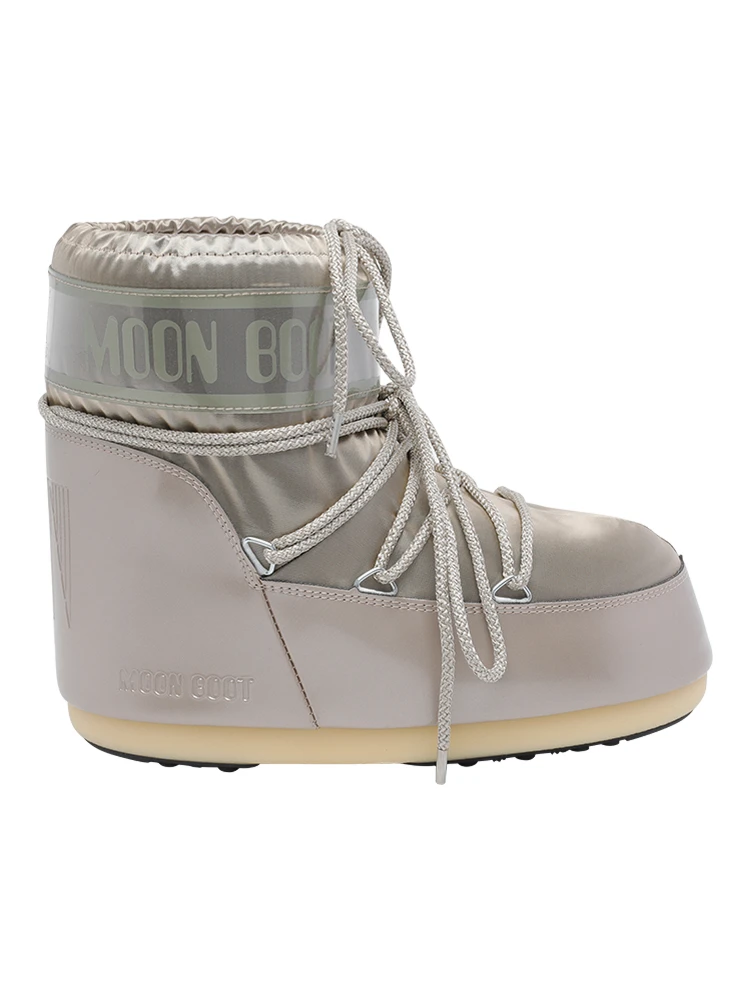 أحذية مون بوت رمادية