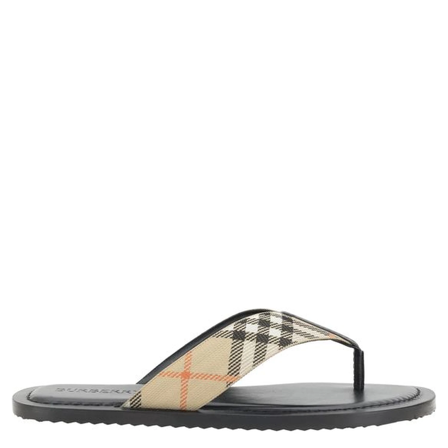Multicolor Polyester Flip-Flop Sandals