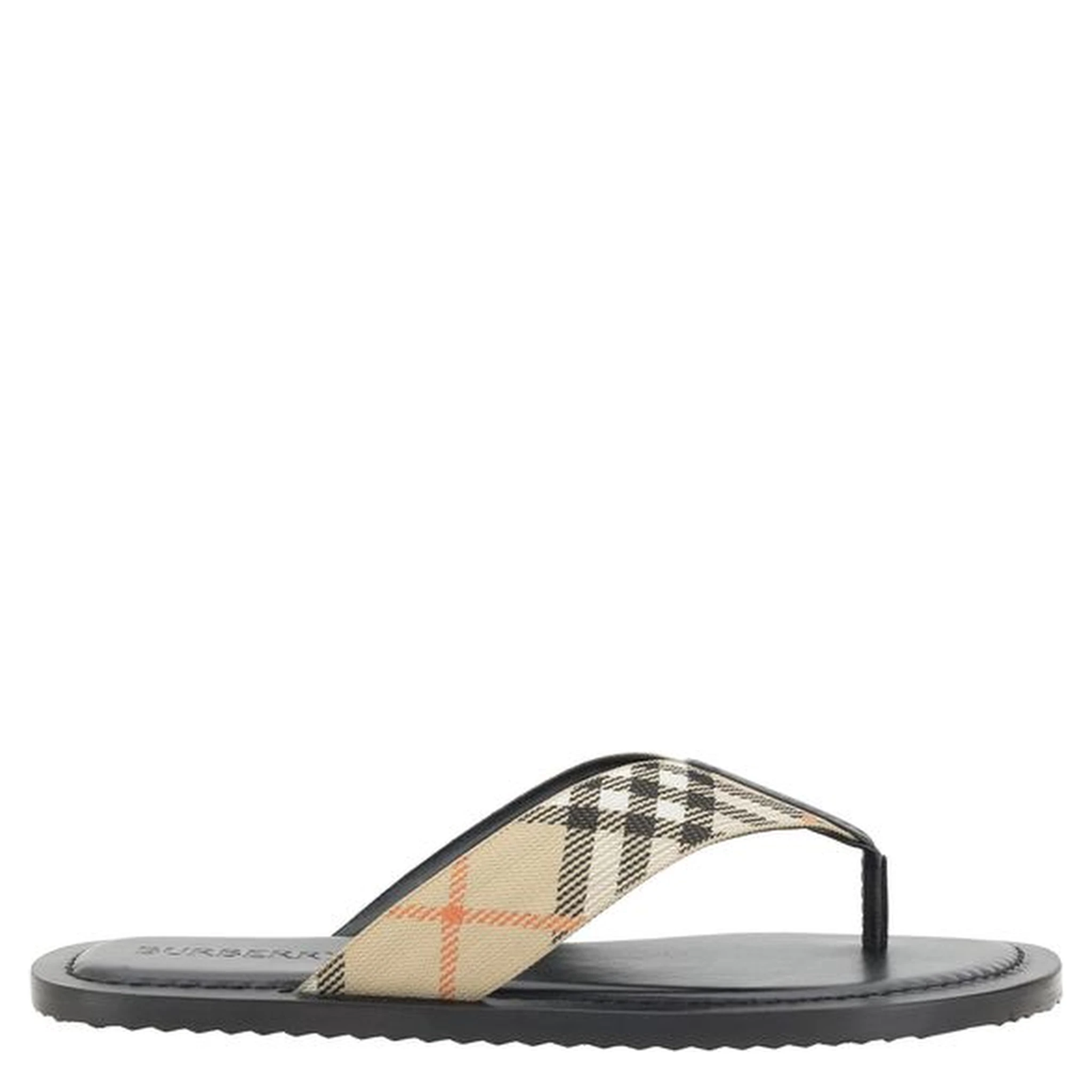 Multicolor Polyester Flip-Flop Sandals