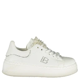 Bianco Polyurethane Women Sneaker