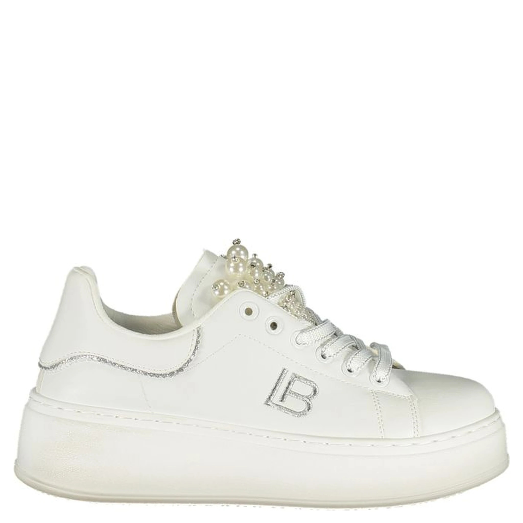 Bianco Polyurethane Women Sneaker