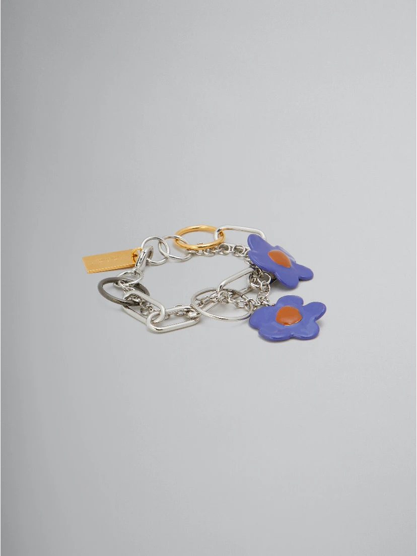 Purple Fibres Bracelet